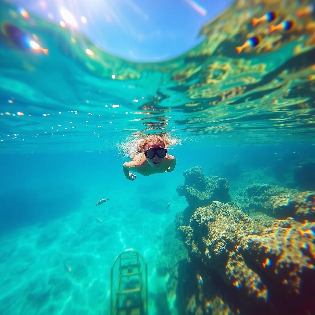 Snorkeling nelle acque cristalline del Mediterraneo